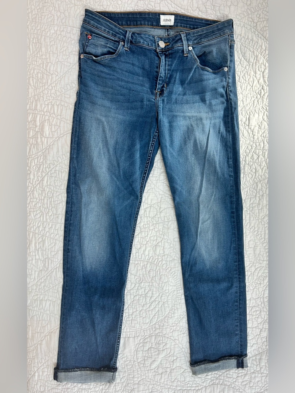 Hudson Jeans Women’s Size 31 Cropped Skinny Ankle Jeans